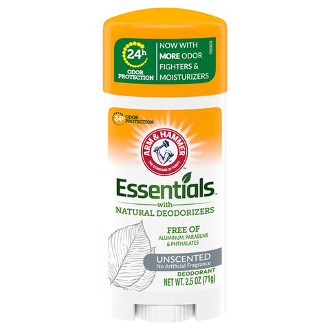 Arm & Hammer Essentials Déodorant Solid Unscented 