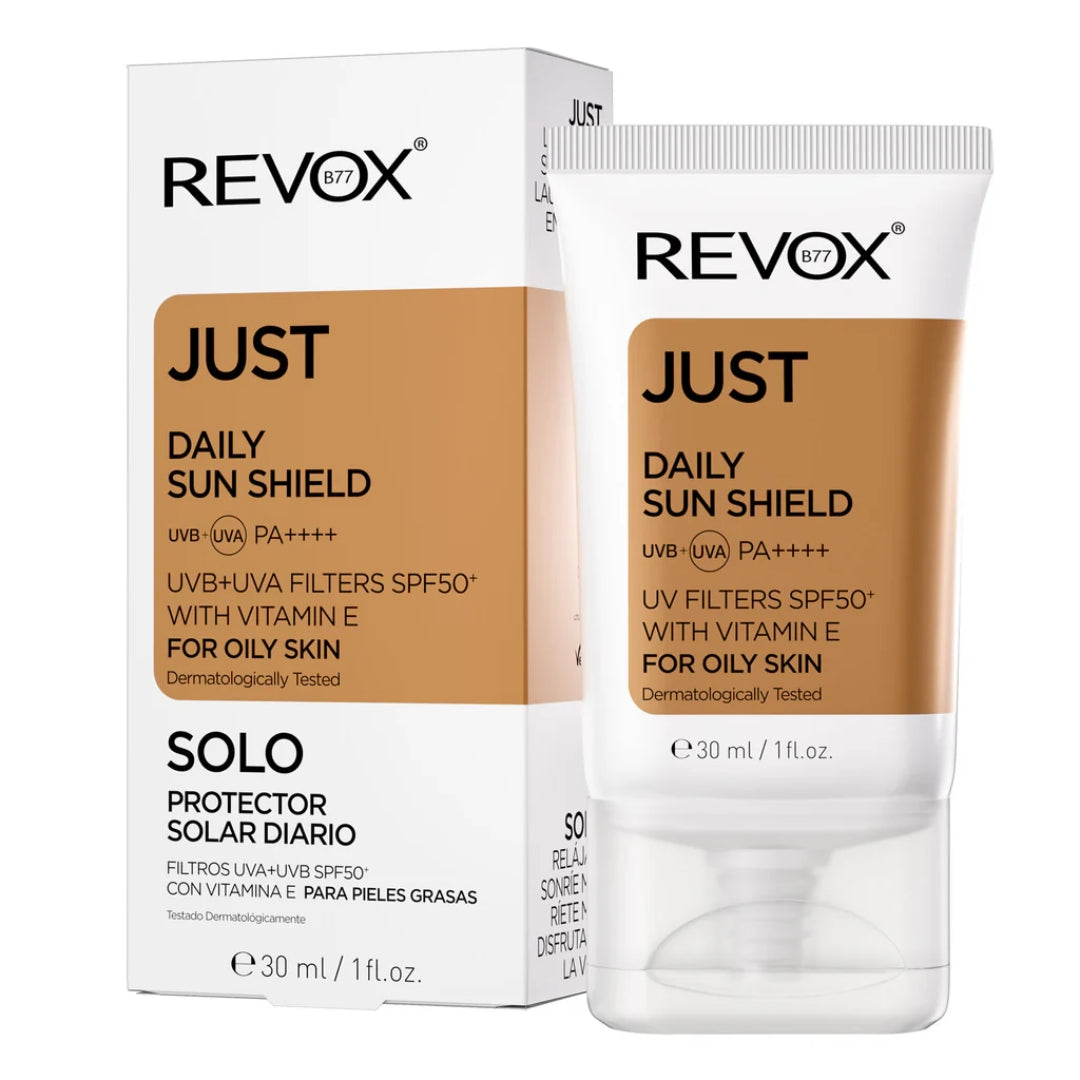 REVOX Protection Solaire Quotidienne SPF50+ pour les Peaux Grasses