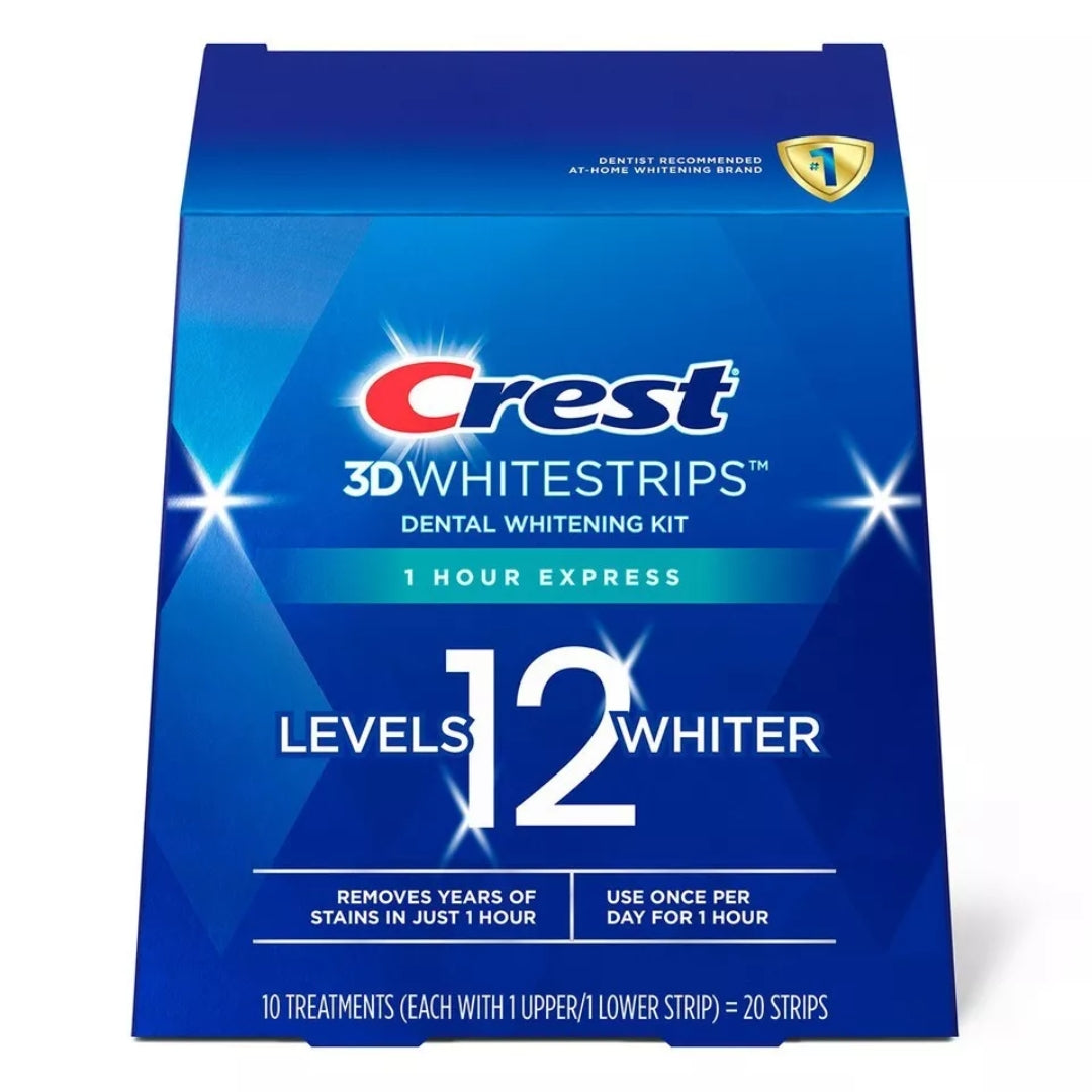 Crest 3D Whitestrips 1 Hour Express