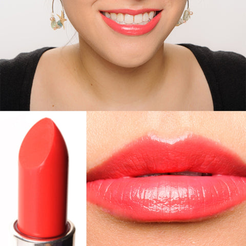 Guerlain KissKiss Matte Lipstick M348 Hot Coral