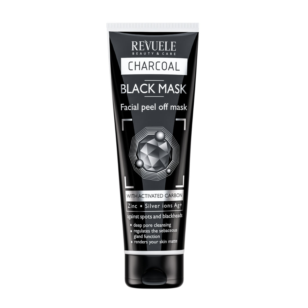 Revuele Charcoal Black Mask Peel Off with Activated Carbon 80ml