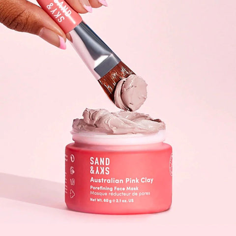 SAND & SKY Australian Pink Clay Porefining Face Mask