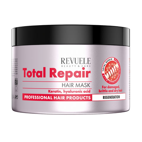 Revuele Hair Mask Total Repair Keratin & Hyaluronic Acid 500ml