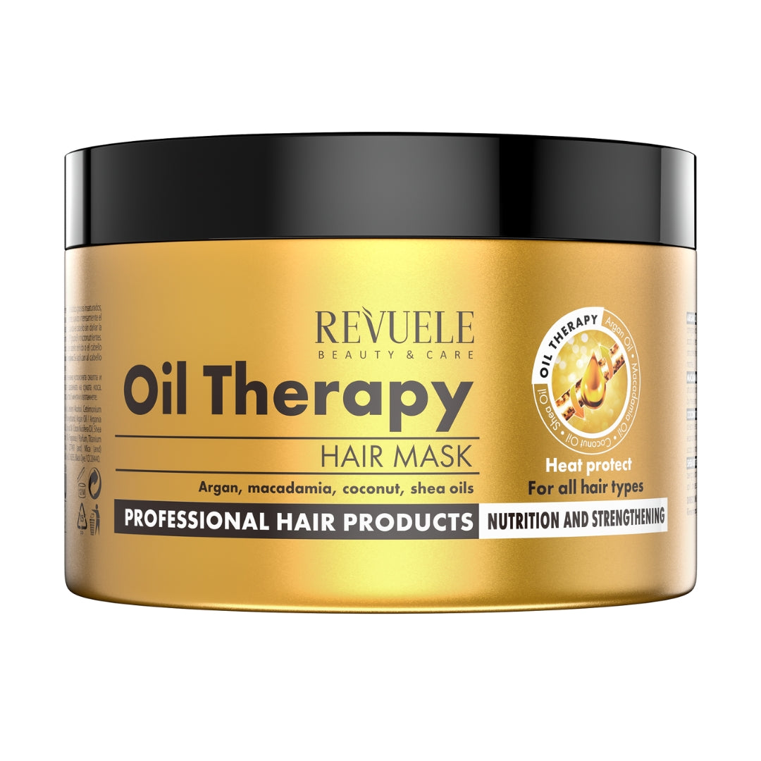 Revuele Hair Mask Oil Therapy with Argan - Macadamia - Coco - Shea