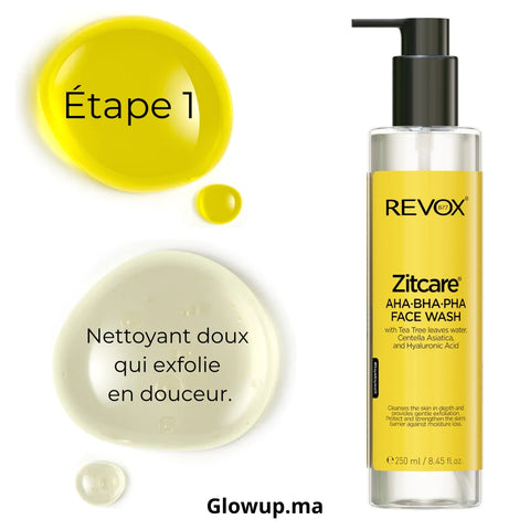 REVOX Zitcare Routine pour Combattre L'acné