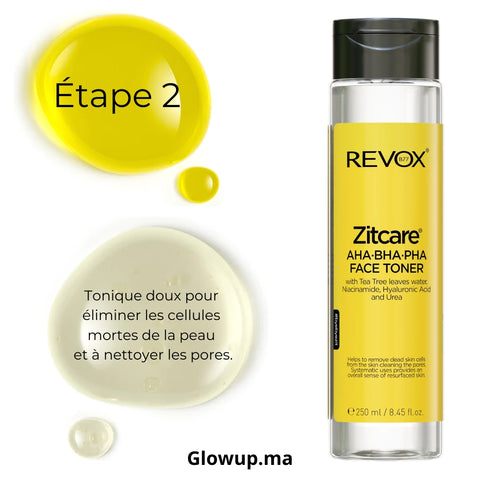 REVOX Zitcare Routine pour Combattre L'acné