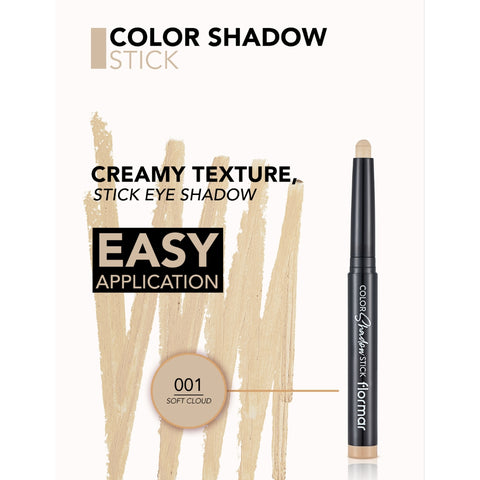 Flormar Color Shadow Stick 001 Soft Cloud