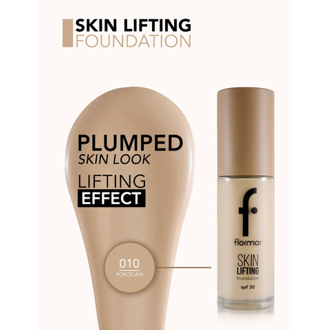 Flormar Fond de Teint Skin Lifting 010 Porcelain SPF30