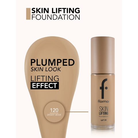 Flormar Fond de Teint Skin Lifting 120 Desert Beige SPF30