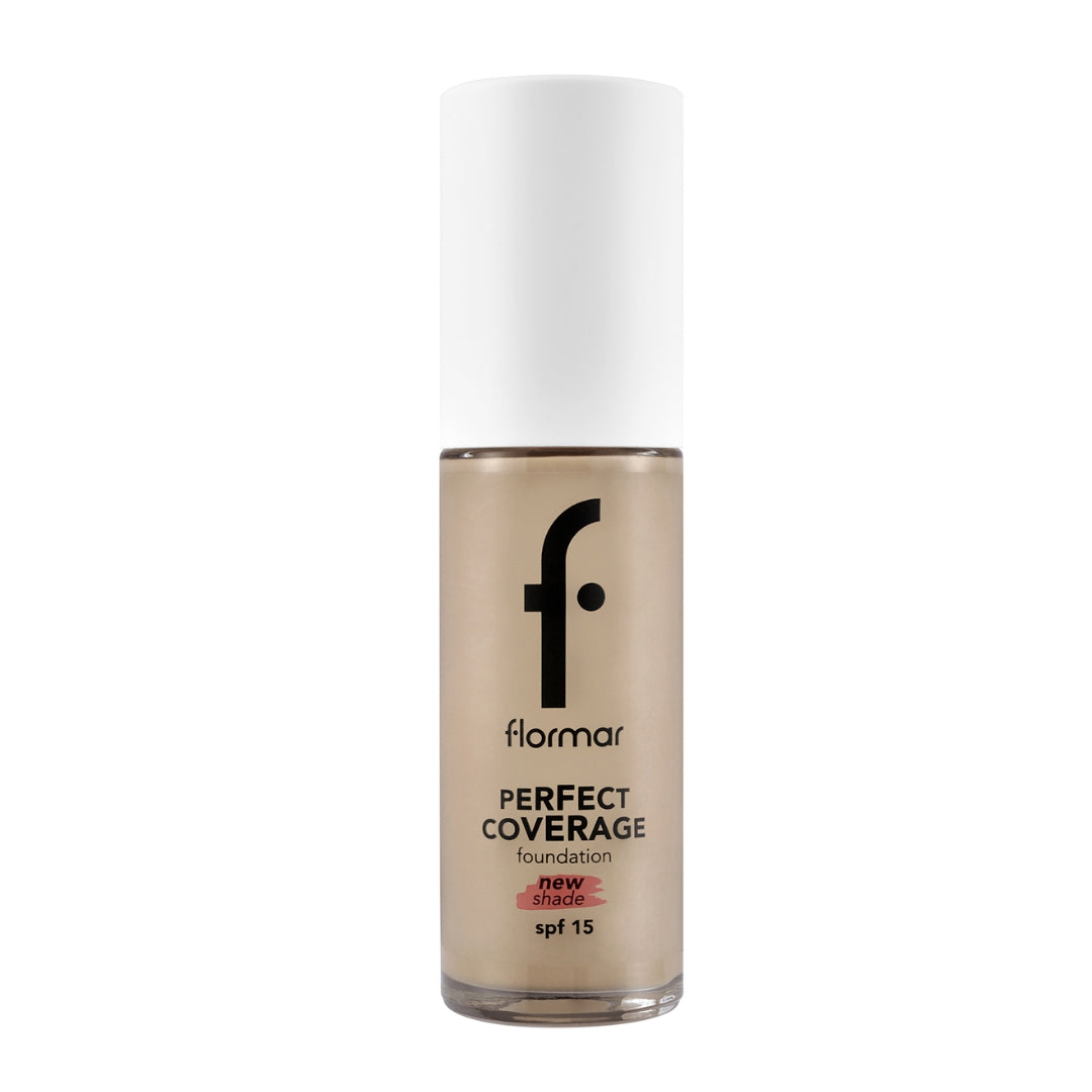 Flormar Perfect Coverage Foundation SPF 15 132 Natural Beige