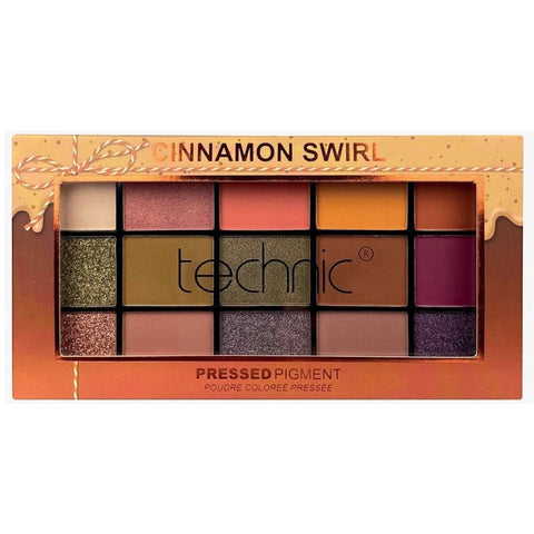 Technic Cinnamon Swirl Pressed Pigment Eyeshadow Palette