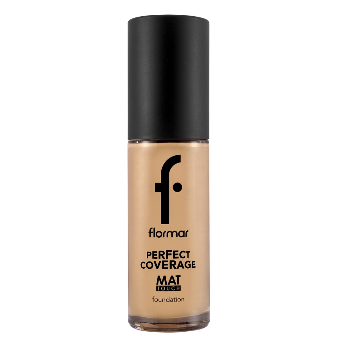 Flormar Perfect Coverage Matte Touch Foundation 304 Nude Ivory