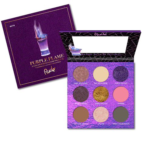 Rude Cocktail Party 9 Eyeshadow Palette - Purple Flame