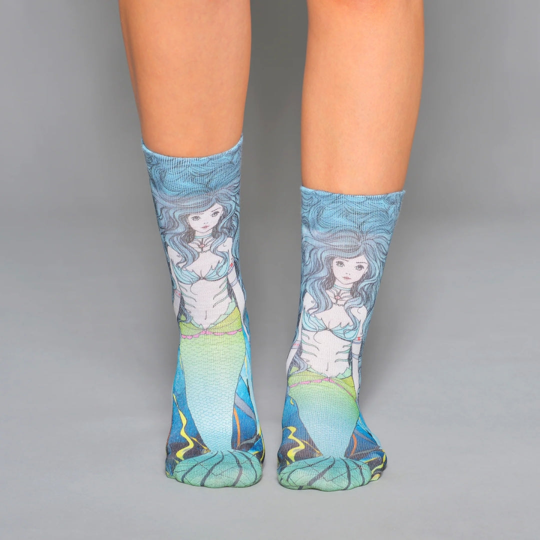 Wigglesteps Mermaid 1 Paire De Chaussette Femme