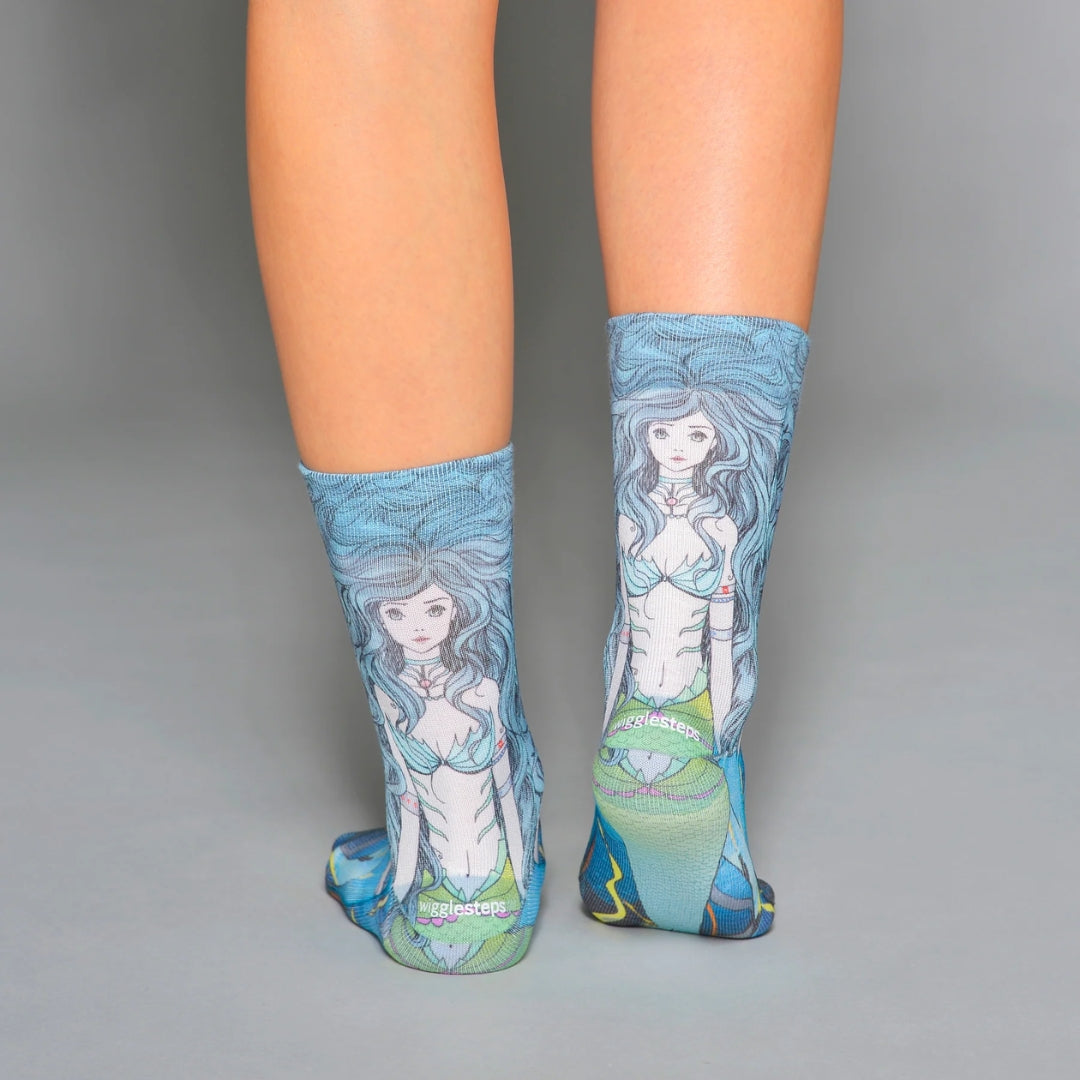 Wigglesteps Mermaid 1 Paire De Chaussette Femme