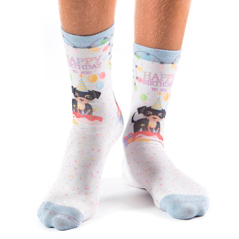 Wiggleteps Birhthday Party 1 Paire De Chaussette Enfant 