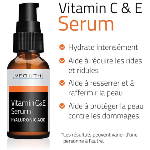 YEOUTH Vitamine C & E Sérum Visage 30ml