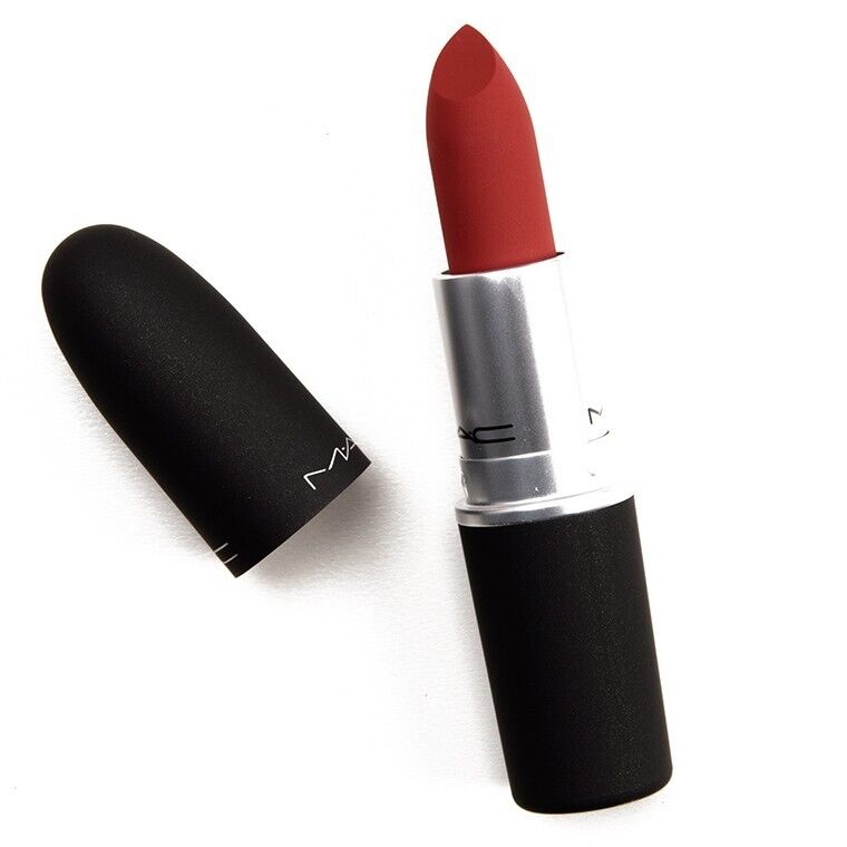 MAC Powder Kiss Lipstick 316 Devoted To Chili