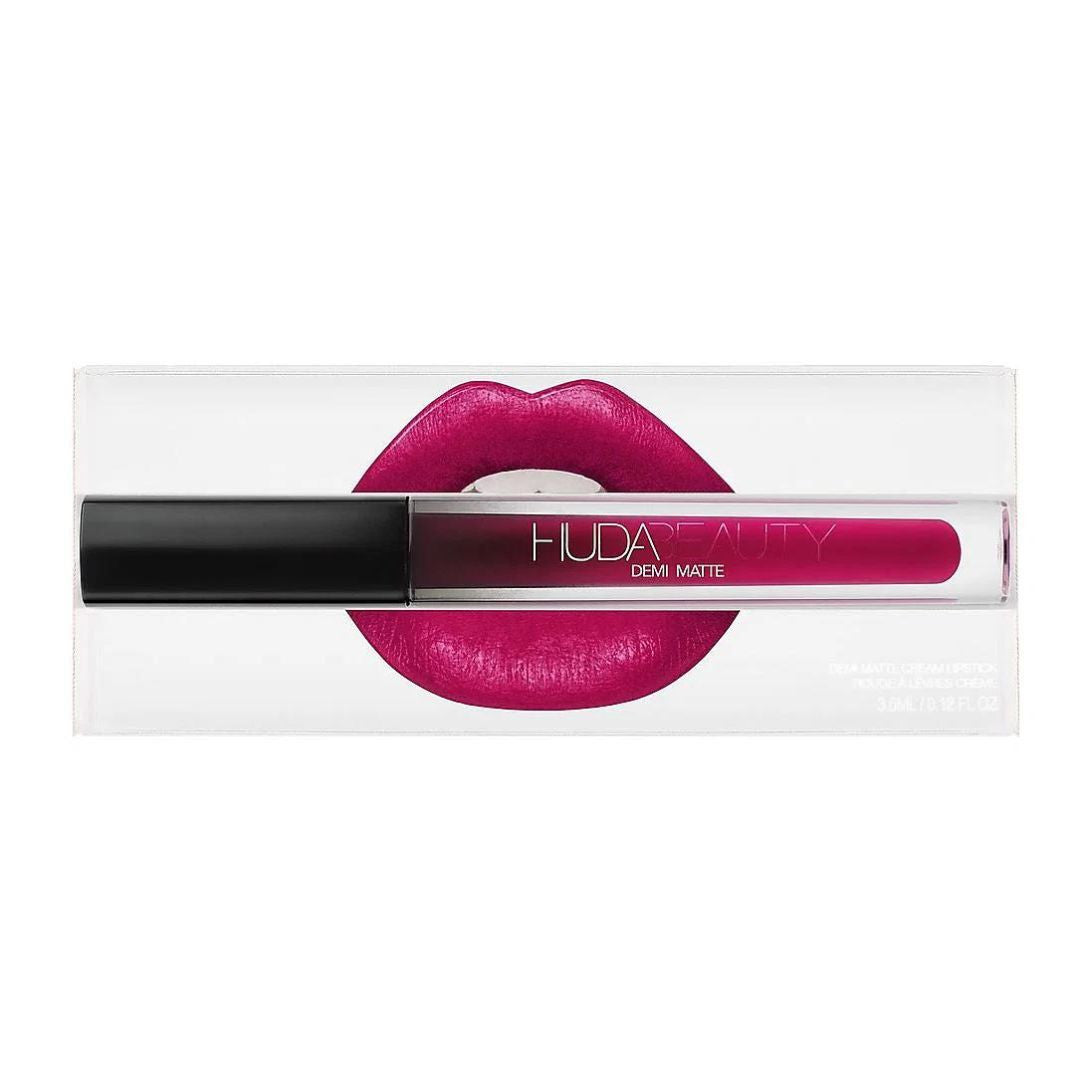 Huda Beauty Demi Matte Cream Lipstick Passionista