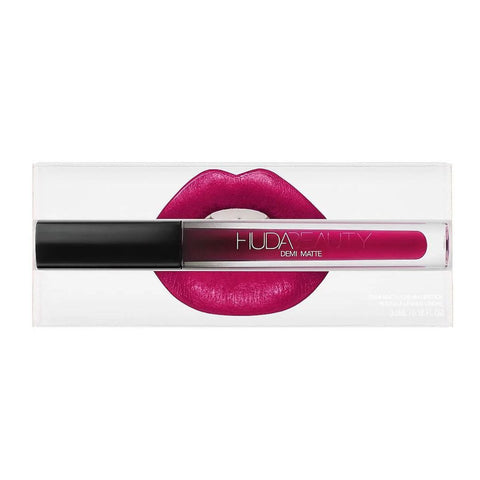 Huda Beauty Demi Matte Cream Lipstick Passionista
