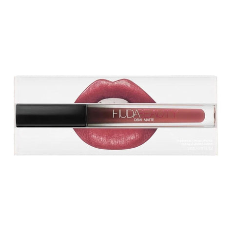 Huda Beauty Demi Matte Cream Lipstick Sheikha