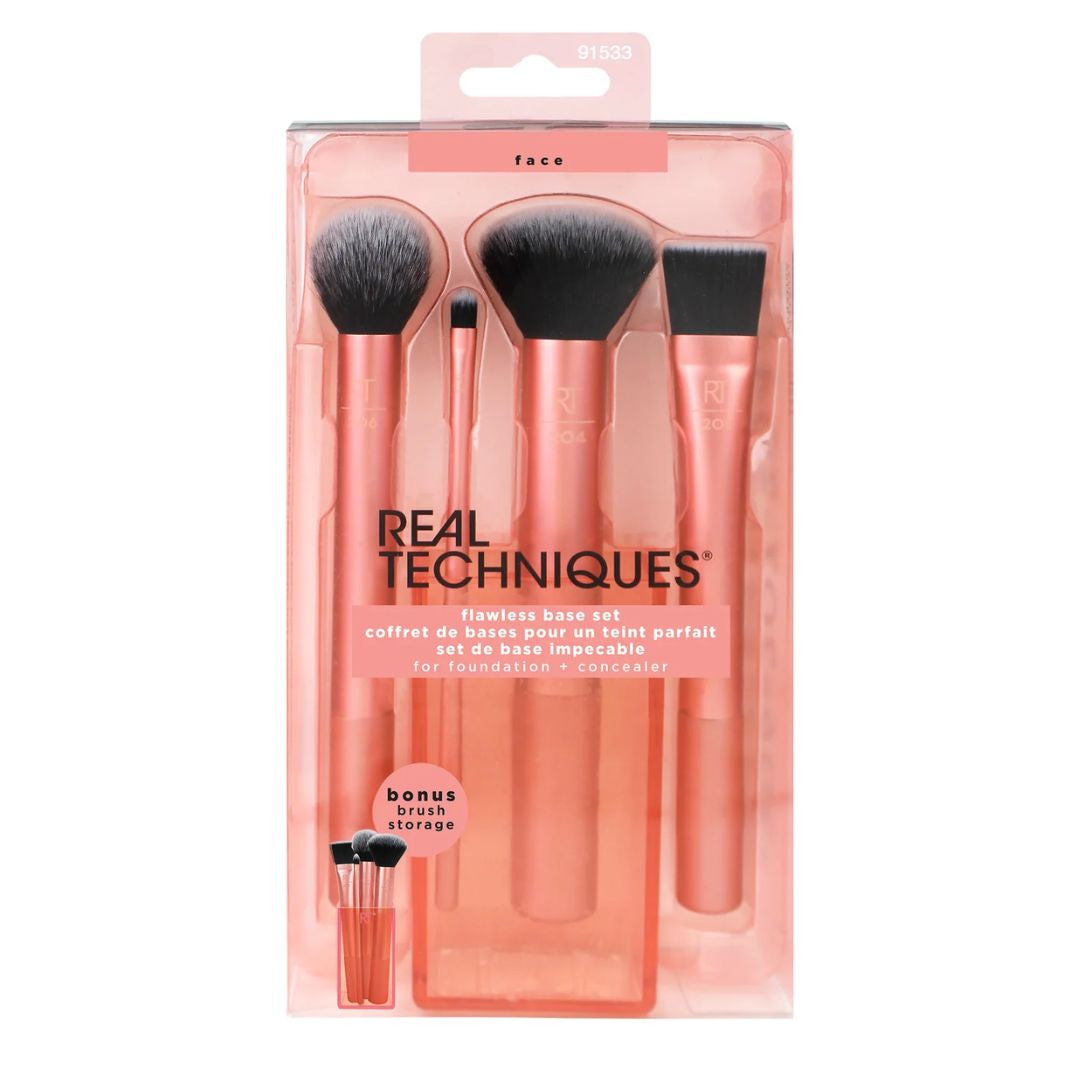 REAL TECHNIQUES Flawless Base Brush Set